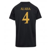 Zenski Nogometni Dres Real Madrid David Alaba #4 Rezervni 2023-24 Kratak Rukav